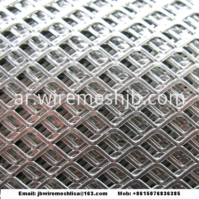 Powder Coated And Galvanized Expanded Steel Mesh